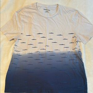 Paisley & Gray Classic White Blue Nautical Tee